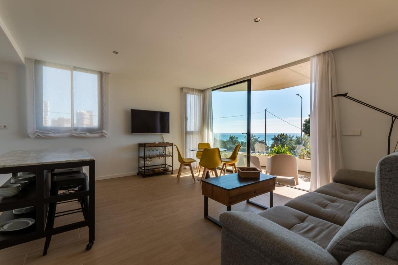 Apartamento Modern Sea Front Sea Waves Alicante Exterior foto
