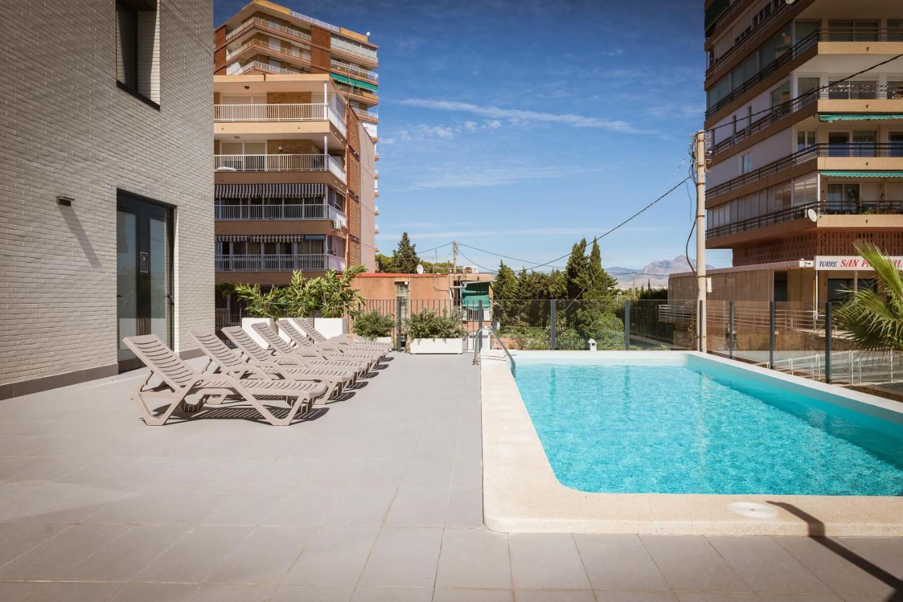 Apartamento Modern Sea Front Sea Waves Alicante Exterior foto